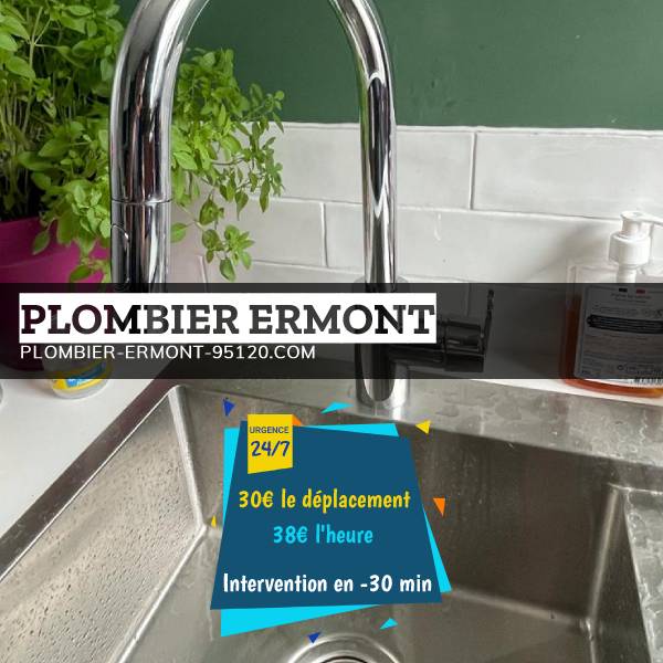 Plombier Ermont pas cher